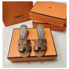 에르메스 올수공 오아시스 슬리퍼 샌들 앱송 28